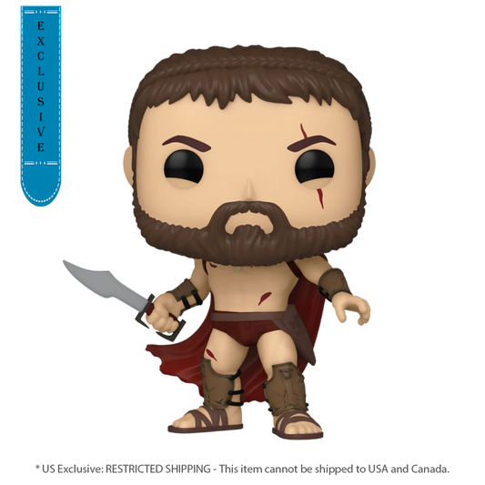 Pop Weasel Image of 300 - Leonidas Battle Damaged US Exclusive Pop! Vinyl [RS] - Funko