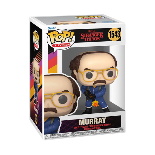 Image Pop Weasel - Image 2 of Stranger Things - Murray Bauman with Flamethrower Pop! Vinyl - Funko