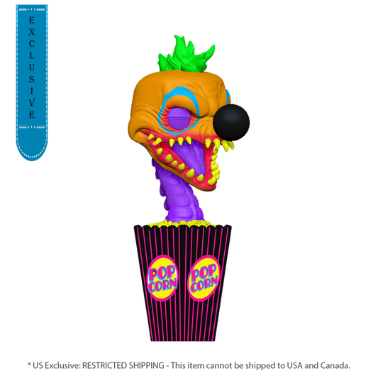 Pop Weasel Image of Killer Klowns from Outer Space - Baby Klown US Exclusive Blacklight Pop! Vinyl [RS] - Funko