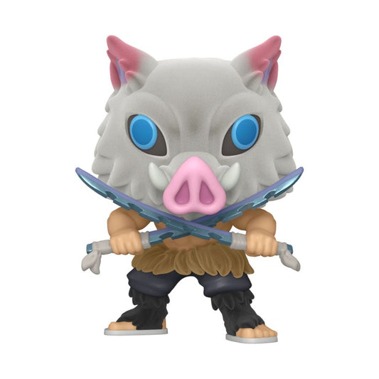 Pop Weasel - Image 2 of Demon Slayer - Inosuke Hashibira US Exclusive Flocked Pop! Vinyl [RS] - Funko