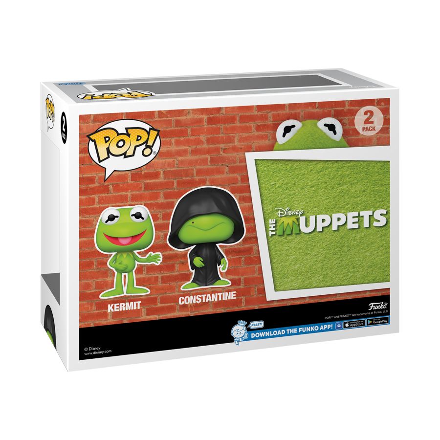 Pop Weasel - Image 4 of Muppets - Kermit & Constantine US Exclusive Pop! Vinyl 2-Pack [RS] - Funko - Pop Vinyl - Image - Pop Weasel