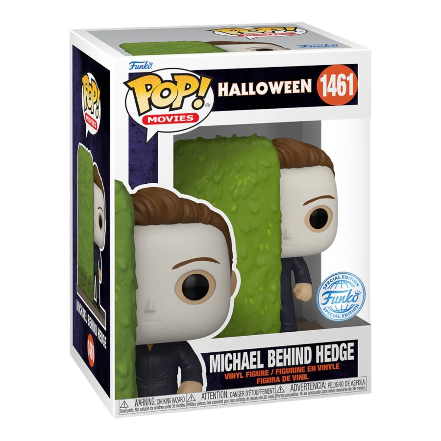 Pop Weasel - Image 3 of Halloween - Michael Myers with Hedge US Exclusive Pop! Vinyl [RS] - Funko - Pop Vinyl - Image - Pop Weasel