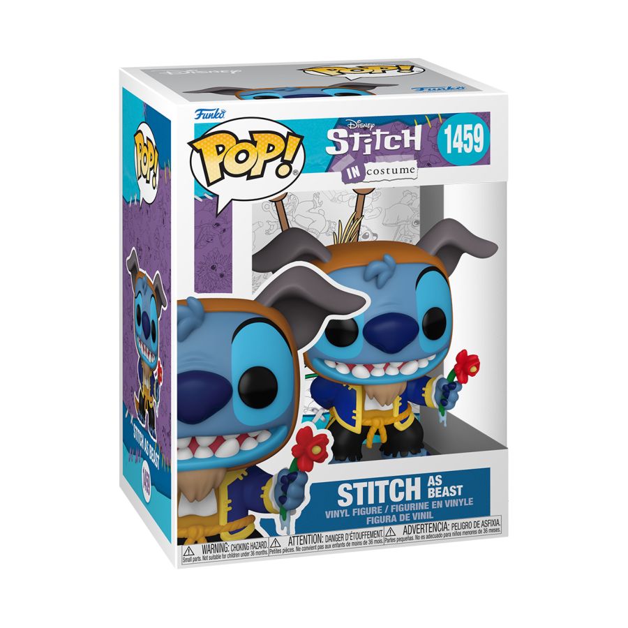 Pop Weasel - Image 2 of Disney - Stitch Beast Costume Pop! Vinyl - Funko - Pop Vinyl - Image - Pop Weasel