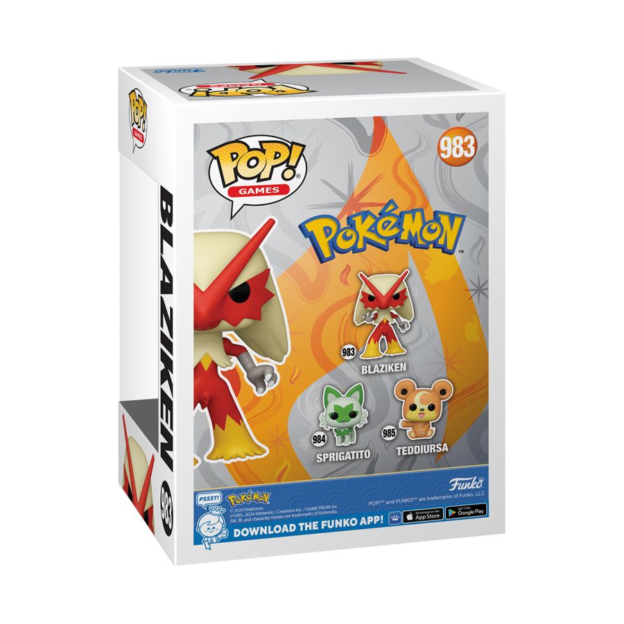 Image Pop Weasel - Image 4 of Pokemon - Blaziken Pop! Vinyl [RS] - Funko - Pop Vinyl - Image - Pop Weasel