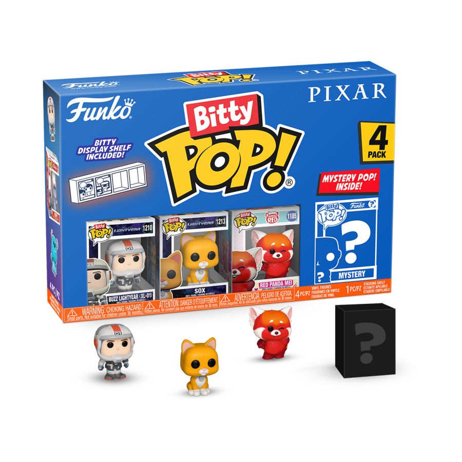 Image Pop Weasel - Image 2 of Pixar - Lightyear Bitty Pop! 4-Pack - Funko - Pop Vinyl - Image - Pop Weasel