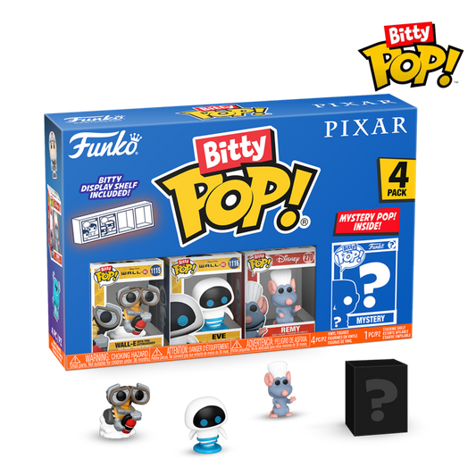 Pixar - WALL-E Bitty Pop! 4-Pack - Funko