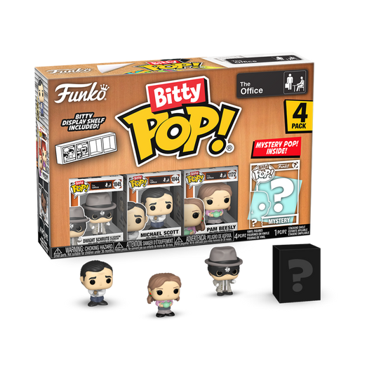 The Office - Dwight the Strangler Bitty Pop! 4-Pack - Funko