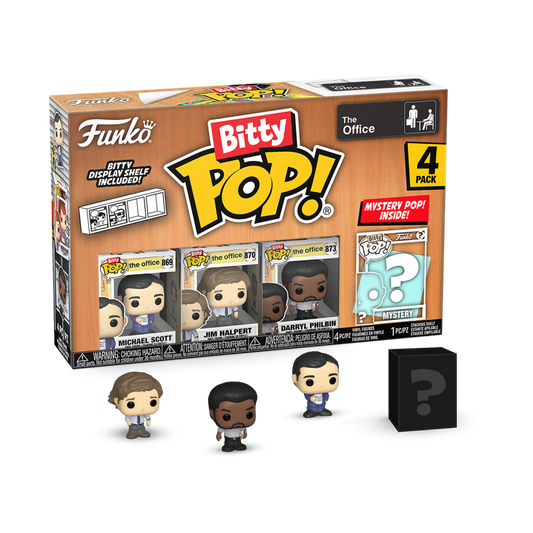 The Office - Michael Scott Bitty Pop! 4-Pack - Funko