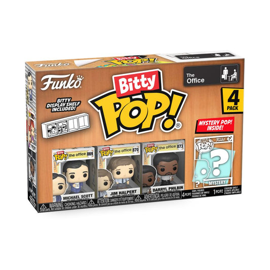 Image Pop Weasel - Image 2 of The Office - Michael Scott Bitty Pop! 4-Pack - Funko