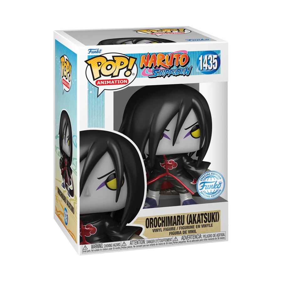 Pop Weasel - Image 3 of Naruto - Orochimaru (Akatsuki) US Exclusive Metallic Pop! Vinyl [RS] - Funko - Pop Vinyl - Image - Pop Weasel