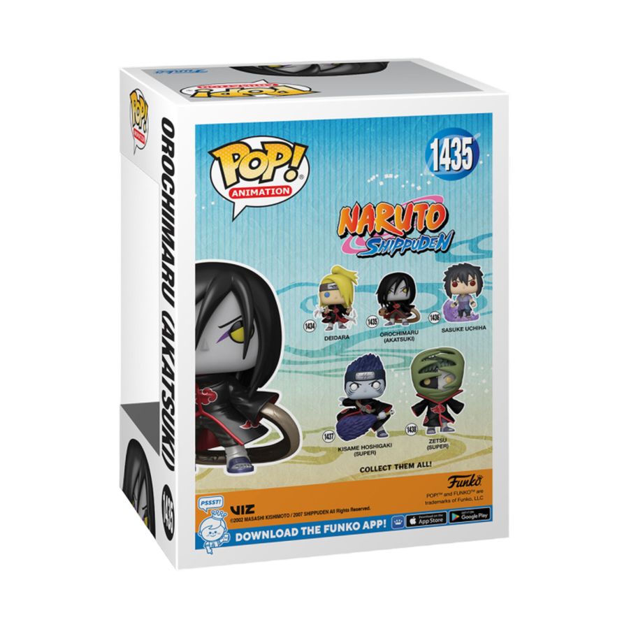 Pop Weasel - Image 4 of Naruto - Orochimaru (Akatsuki) US Exclusive Metallic Pop! Vinyl [RS] - Funko - Pop Vinyl - Image - Pop Weasel