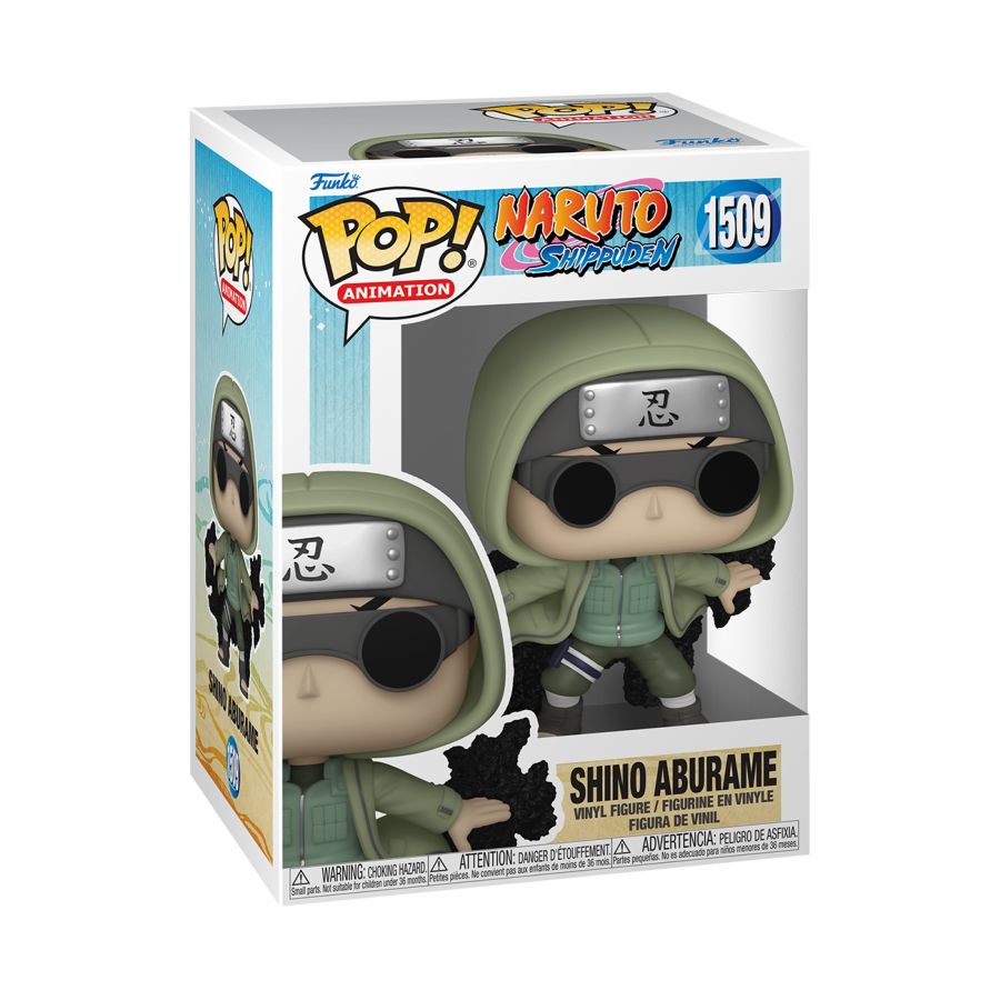 Pop Weasel - Image 2 of Naruto - Shino Aburame Pop! Vinyl - Funko - Pop Vinyl - Image - Pop Weasel