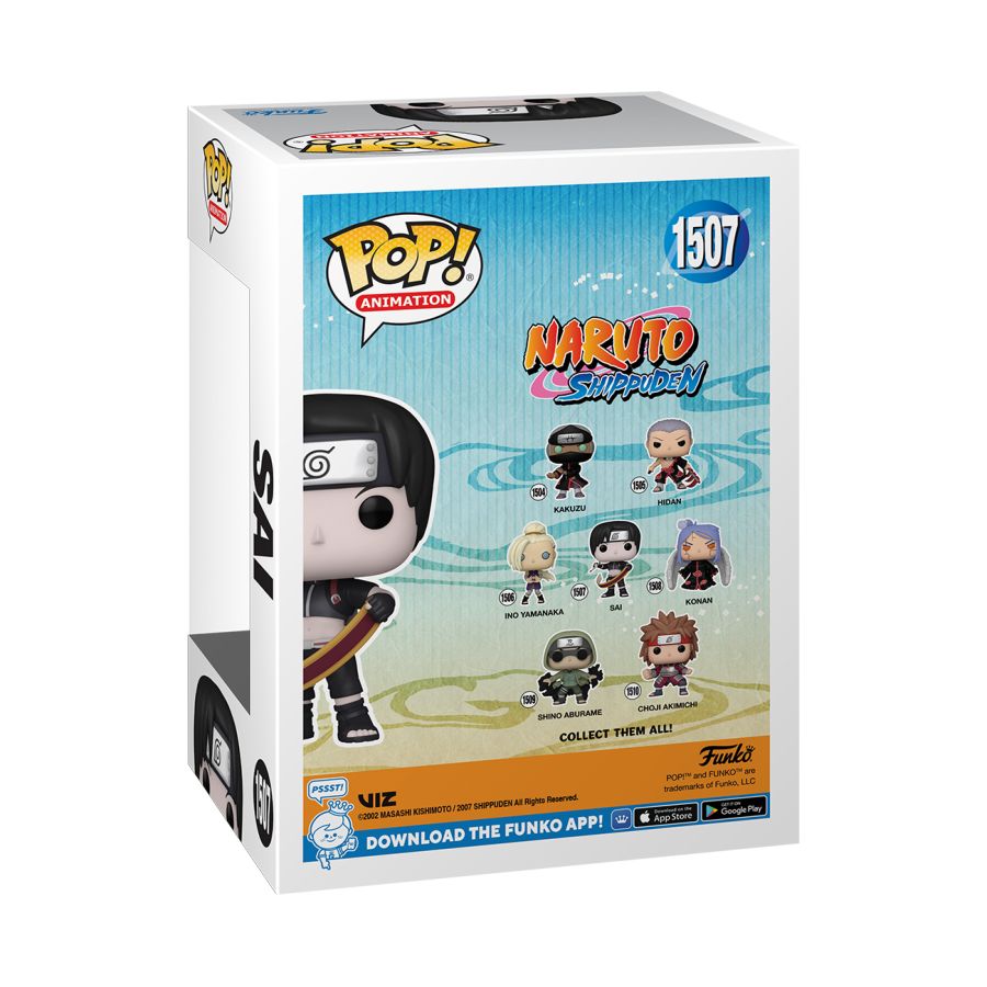 Pop Weasel - Image 3 of Naruto - Sai Pop! Vinyl - Funko - Pop Vinyl - Image - Pop Weasel