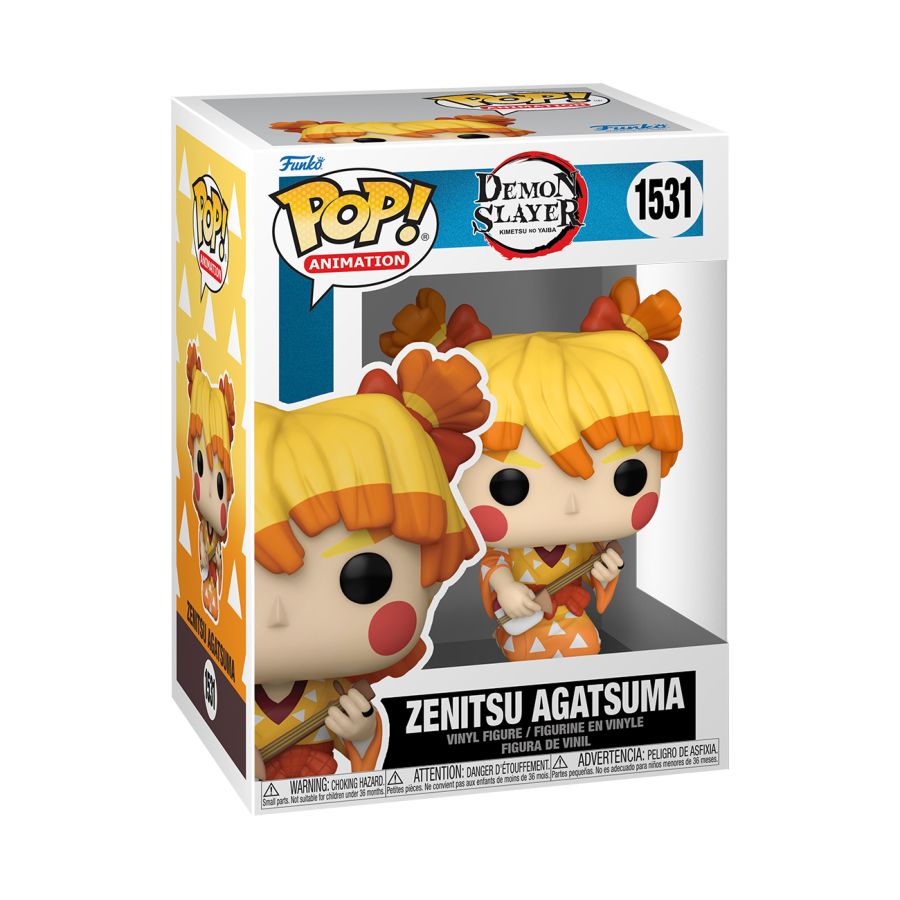 Pop Weasel - Image 2 of Demon Slayer - Zenitsu Agatsuma (Kimono) Pop! Vinyl - Funko - Pop Vinyl - Image - Pop Weasel