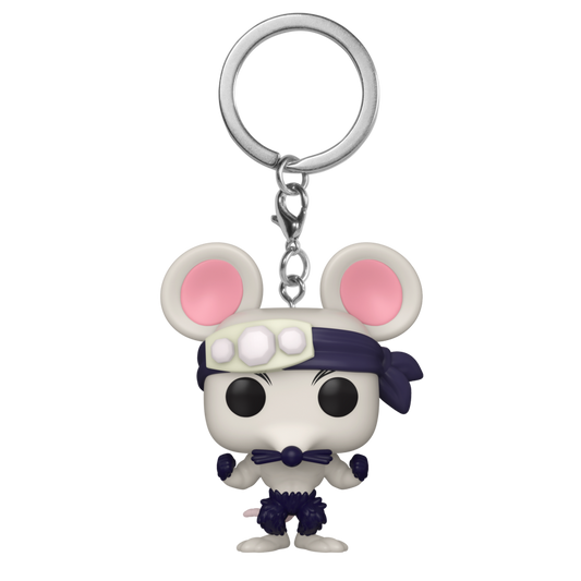 Pop Weasel Image of Demon Slayer - Muscle Mouse Pop! Keychain - Funko