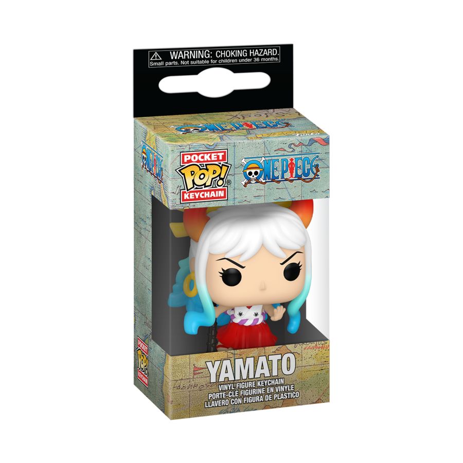 Pop Weasel - Image 2 of One Piece - Yamato Pop! Keychain - Funko - Pop Vinyl - Image - Pop Weasel