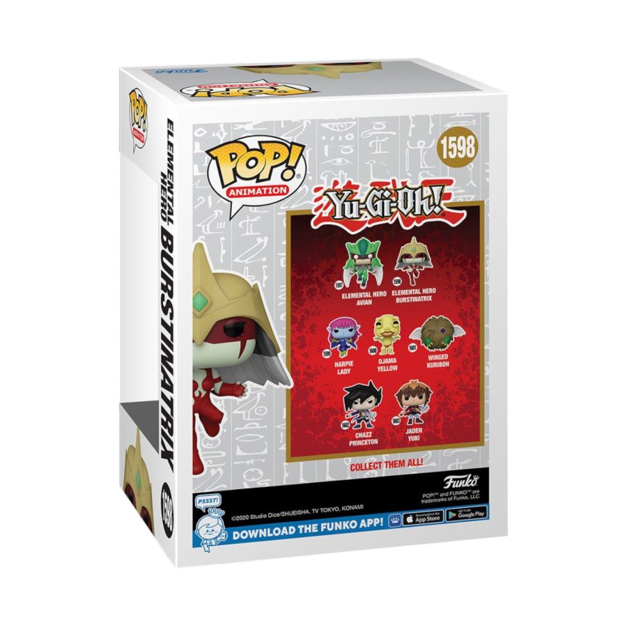 Pop Weasel - Image 3 of Yu-Gi-Oh! - Elemental Hero Burstinatrix Pop! Vinyl - Funko - Pop Vinyl - Image - Pop Weasel