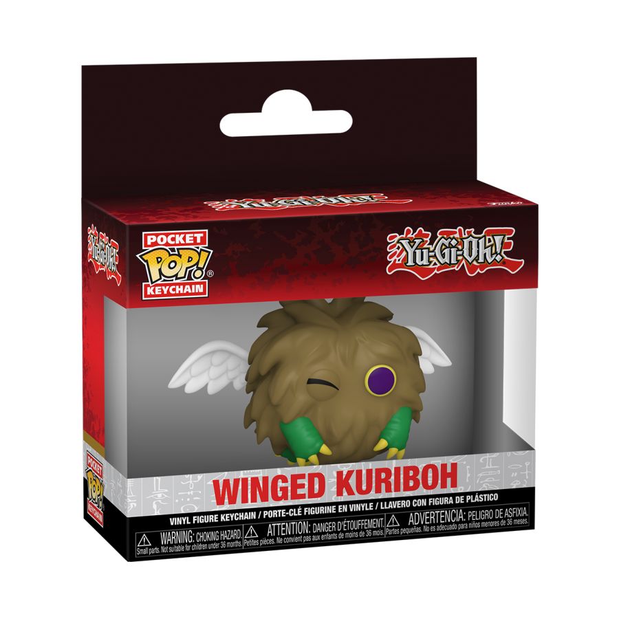 Pop Weasel - Image 2 of Yu-Gi-Oh! - Winged Kuriboh Pop! Keychain - Funko - Pop Vinyl - Image - Pop Weasel