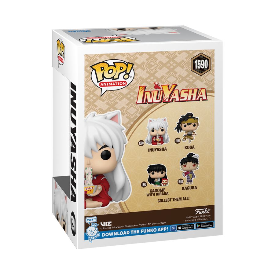 Pop Weasel - Image 3 of Inuyasha - Inuyasha (Eating) Pop! Vinyl - Funko - Pop Vinyl - Image - Pop Weasel