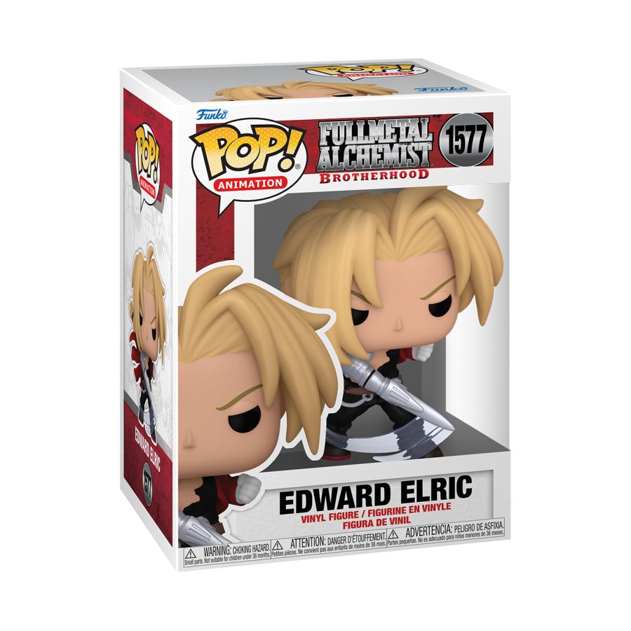 Pop Weasel - Image 2 of Fullmetal Alchemist: Brotherhood - Edward Elric Pop! Vinyl - Funko - Pop Vinyl - Image - Pop Weasel