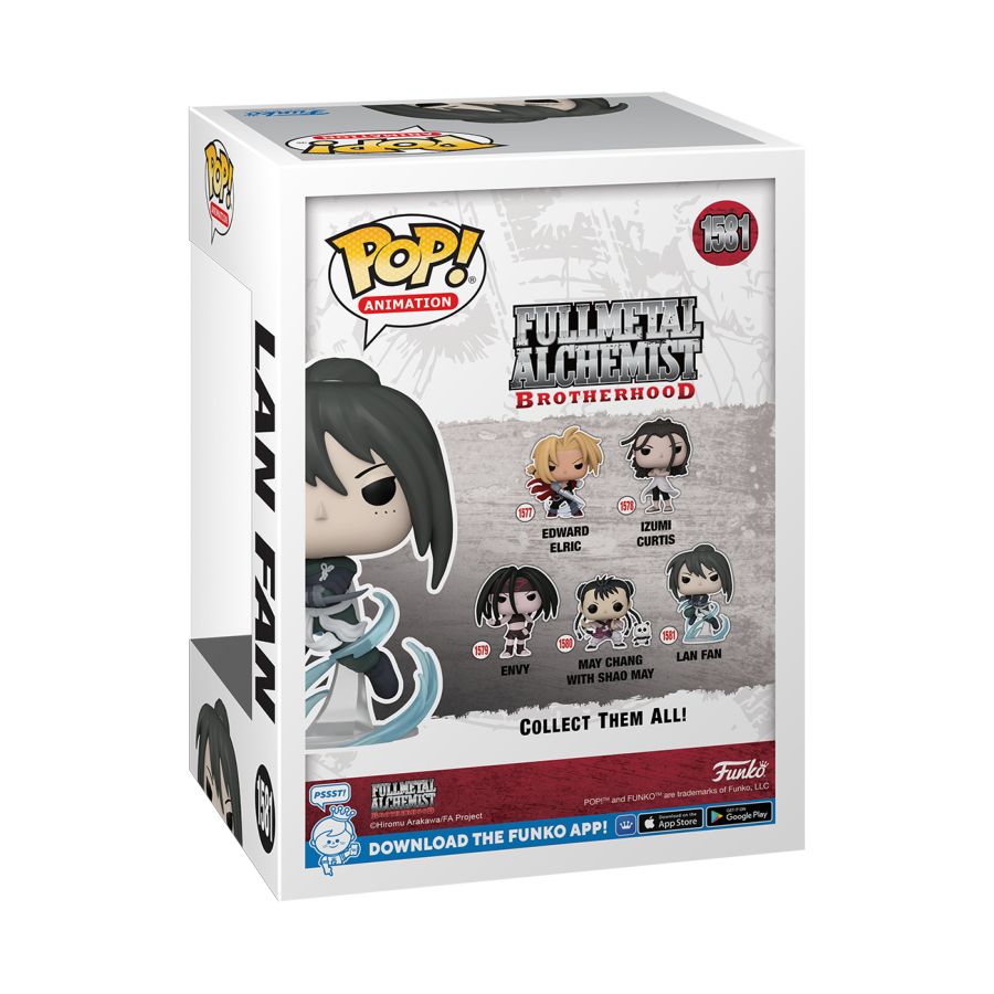 Pop Weasel - Image 3 of Fullmetal Alchemist: Brotherhood - Lan Fan Pop! Vinyl - Funko - Pop Vinyl - Image - Pop Weasel