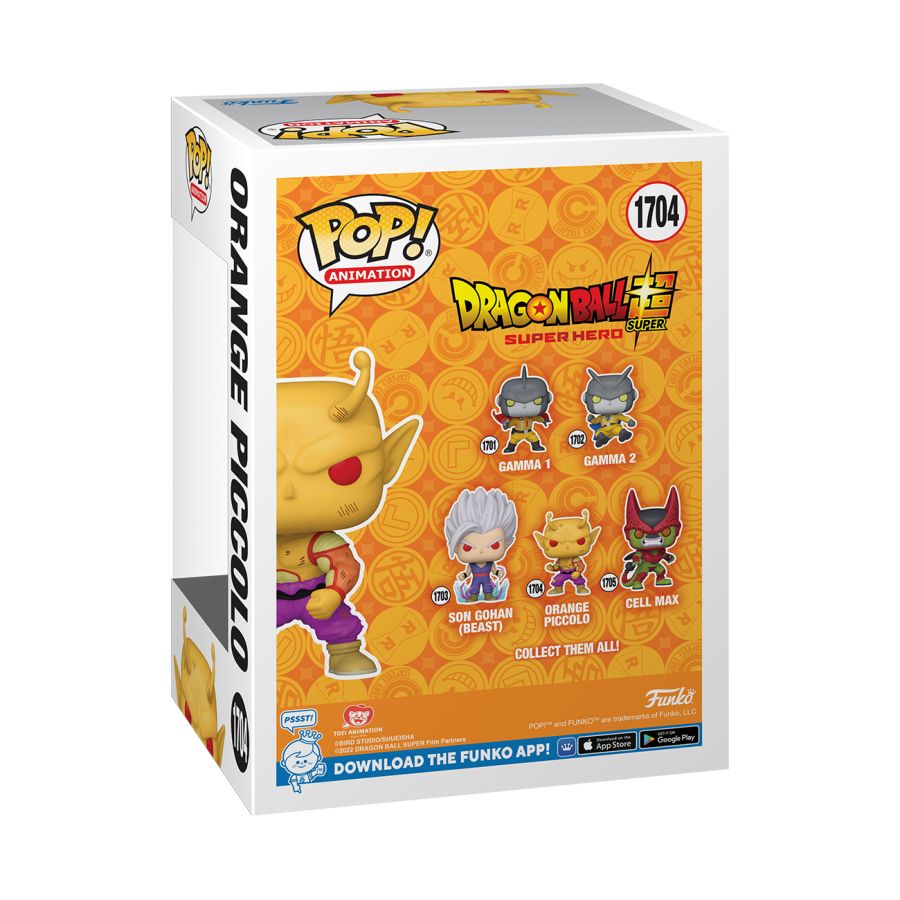 Image Pop Weasel - Image 3 of Dragon Ball Super: Super Hero - Orange Piccolo Pop! Vinyl - Funko - Pop Vinyl - Image - Pop Weasel