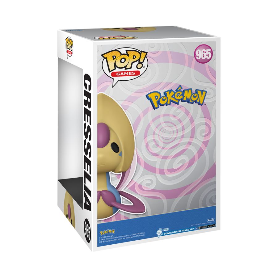 Pop Weasel - Image 4 of Pokemon - Cresselia 10" C2E2 2024 US Exclusive Pop! Vinyl [RS] - Funko - Pop Vinyl - Image - Pop Weasel