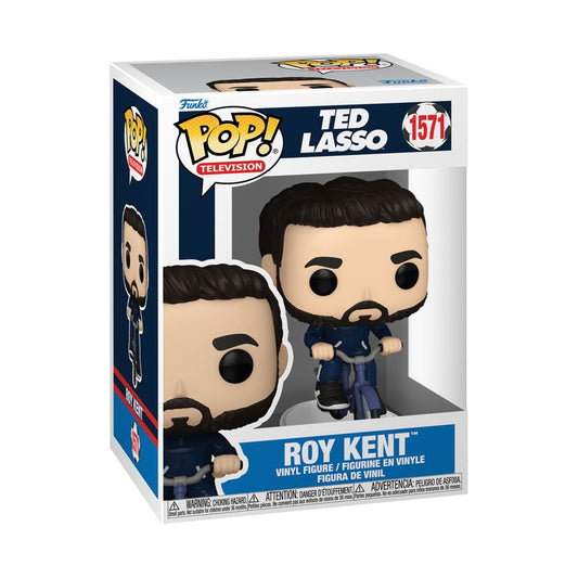 Image Pop Weasel - Image 2 of Ted Lasso - Roy Kent on Bike Pop! Vinyl - Funko