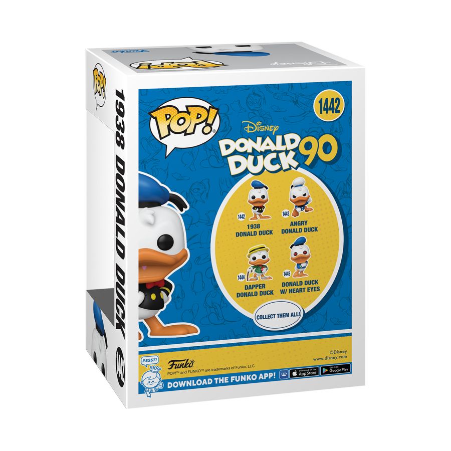 Pop Weasel - Image 3 of Donald Duck: 90th Anniversary - Donald Duck (1938) Pop! Vinyl - Funko - Pop Vinyl - Image - Pop Weasel