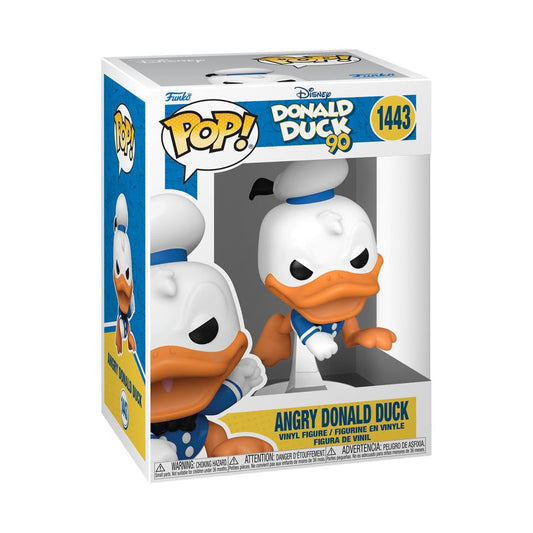 Pop Weasel - Image 2 of Donald Duck: 90th Anniversary - Donald Duck (Angry) Pop! Vinyl - Funko