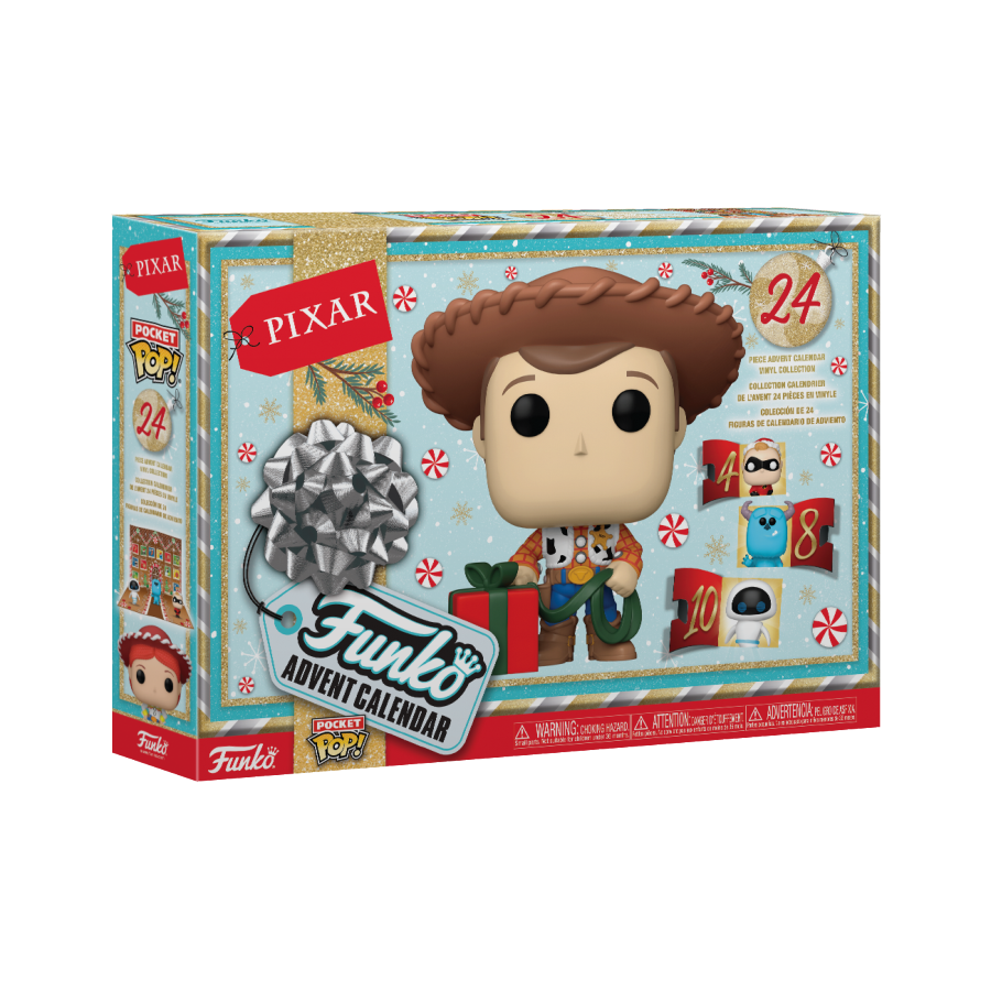 Pixar - 24 Day Advent Calendar (24 Piece) - Funko - Pop Vinyl - Image - Pop Weasel