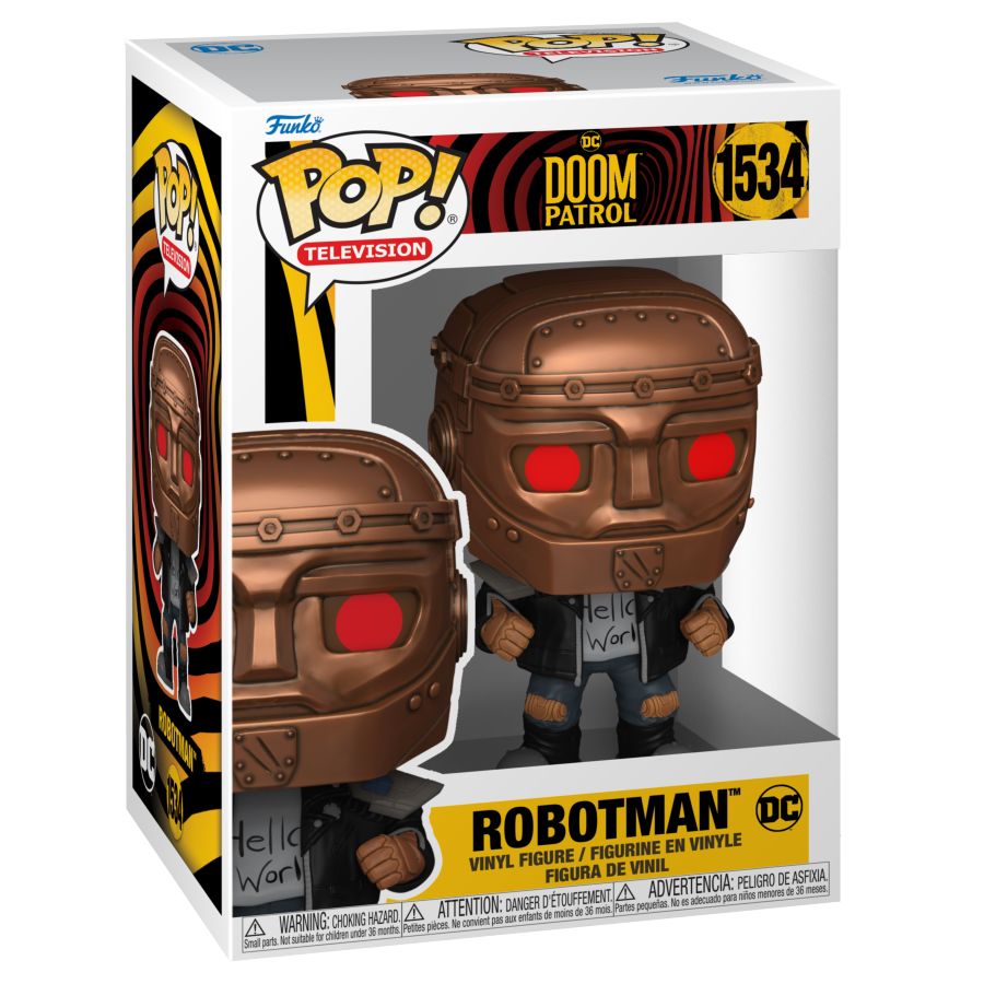 Pop Weasel - Image 2 of Doom Patrol - Robotman Pop! Vinyl - Funko - Pop Vinyl - Image - Pop Weasel