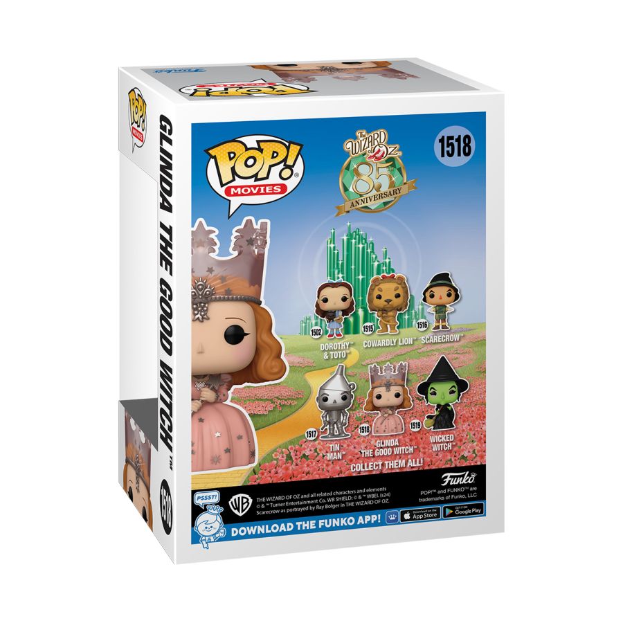 Image Pop Weasel - Image 3 of Wizard of Oz - Glinda the Good Witch Pop! Vinyl - Funko - Pop Vinyl - Image - Pop Weasel