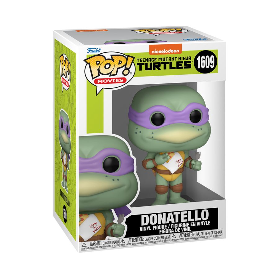 Image Pop Weasel - Image 2 of Teenage Mutant Ninja Turtles (1990) - Donatello Pop! Vinyl - Funko - Pop Vinyl - Image - Pop Weasel