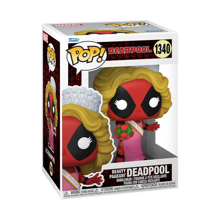 Pop Weasel - Image 2 of Deadpool - Beauty Pageant Pop! Vinyl - Funko - Pop Vinyl - Image - Pop Weasel