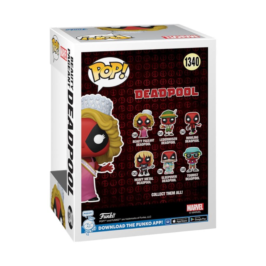 Pop Weasel - Image 3 of Deadpool - Beauty Pageant Pop! Vinyl - Funko - Pop Vinyl - Image - Pop Weasel