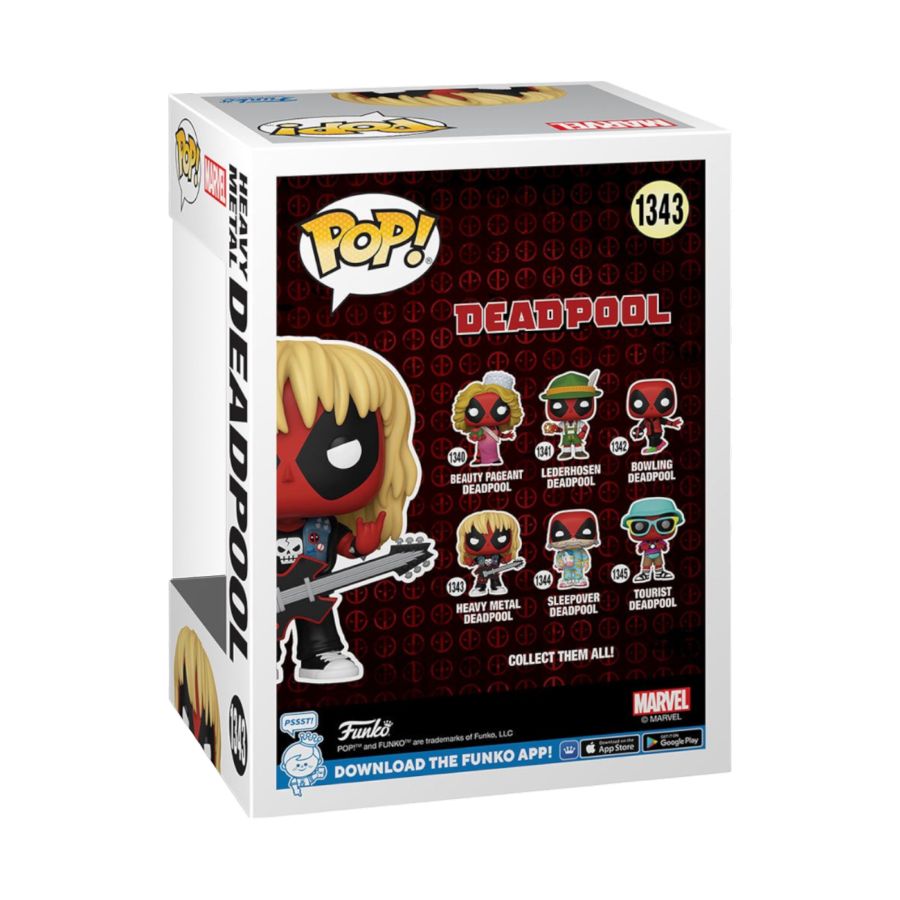 Pop Weasel - Image 3 of Deadpool - Metal band Pop! Vinyl - Funko - Pop Vinyl - Image - Pop Weasel