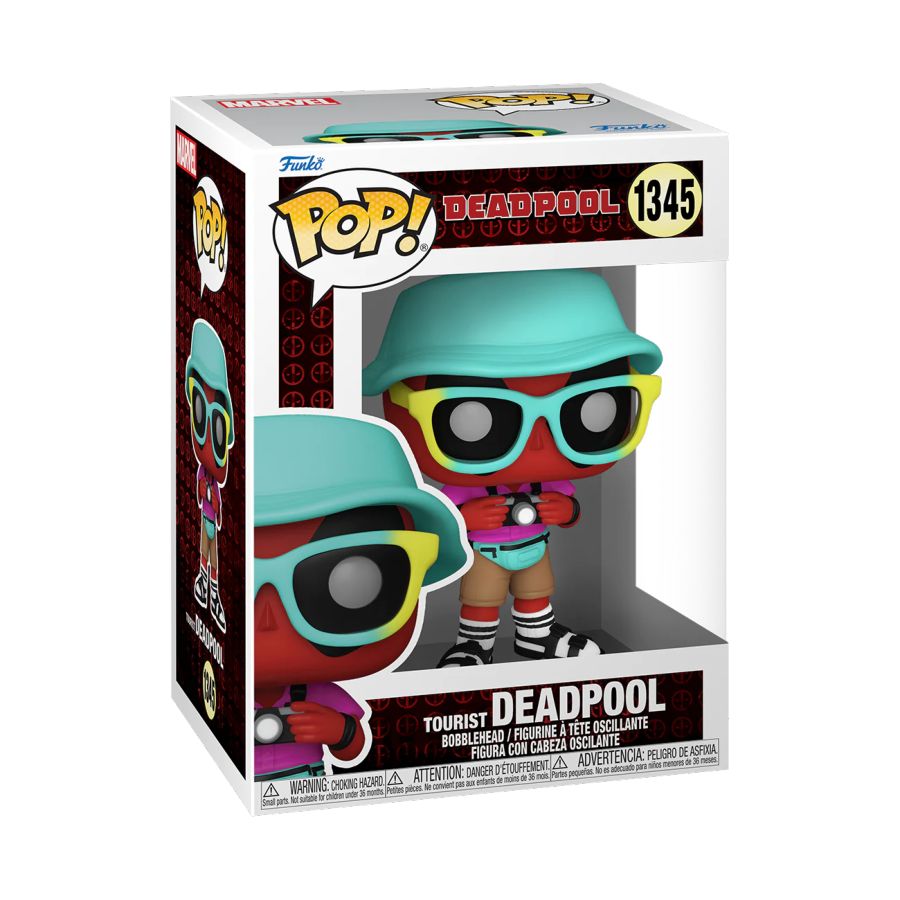 Pop Weasel - Image 2 of Deadpool - Tourist Pop! Vinyl - Funko - Pop Vinyl - Image - Pop Weasel