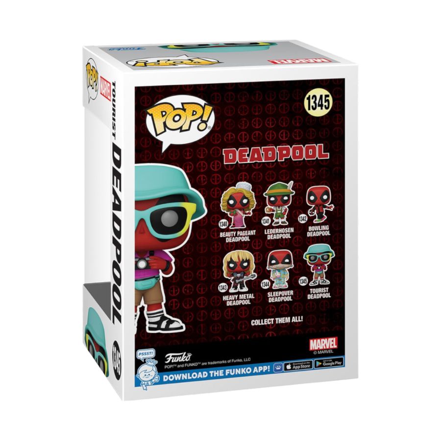 Pop Weasel - Image 3 of Deadpool - Tourist Pop! Vinyl - Funko - Pop Vinyl - Image - Pop Weasel