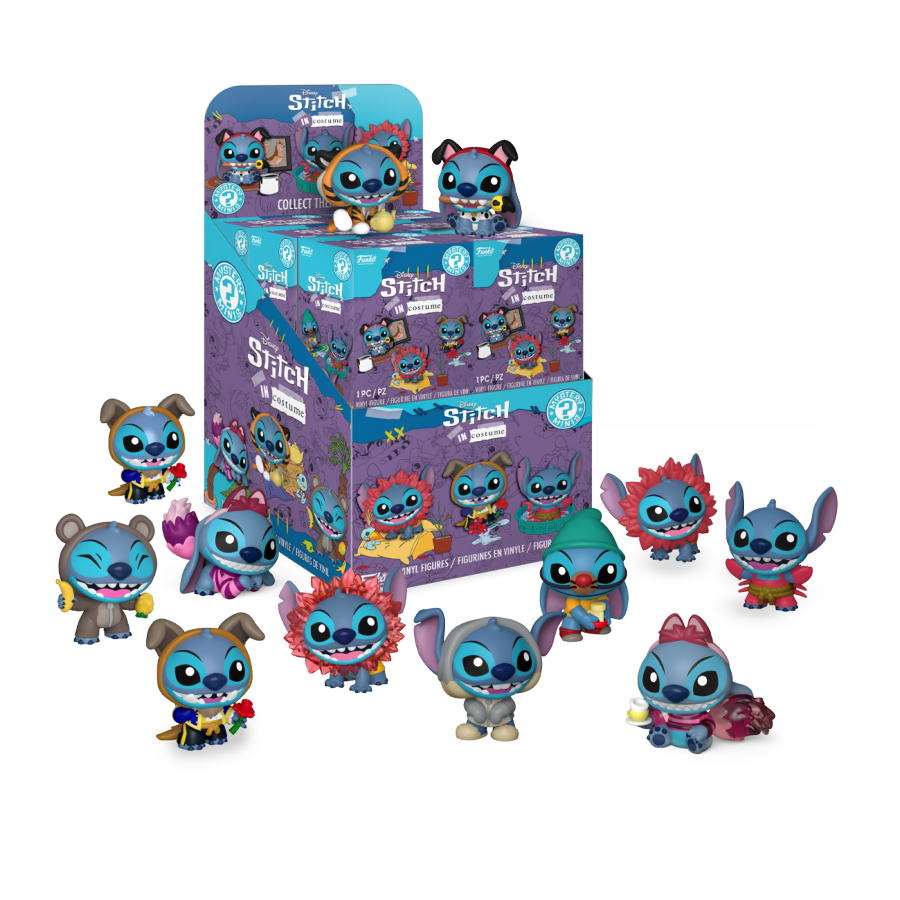 Pop Weasel Image of Disney - Stitch Cosplay Mystery Minis Assortment (Display of 12) - Funko - Pop Vinyl - Image - Pop Weasel