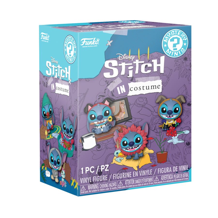 Pop Weasel - Image 3 of Disney - Stitch Cosplay Mystery Minis Assortment (Display of 12) - Funko - Pop Vinyl - Image - Pop Weasel