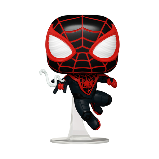 Pop Weasel Image of Spiderman 2 (VG'23) - Miles Morales Upgraded Suit Pop! Vinyl - Funko