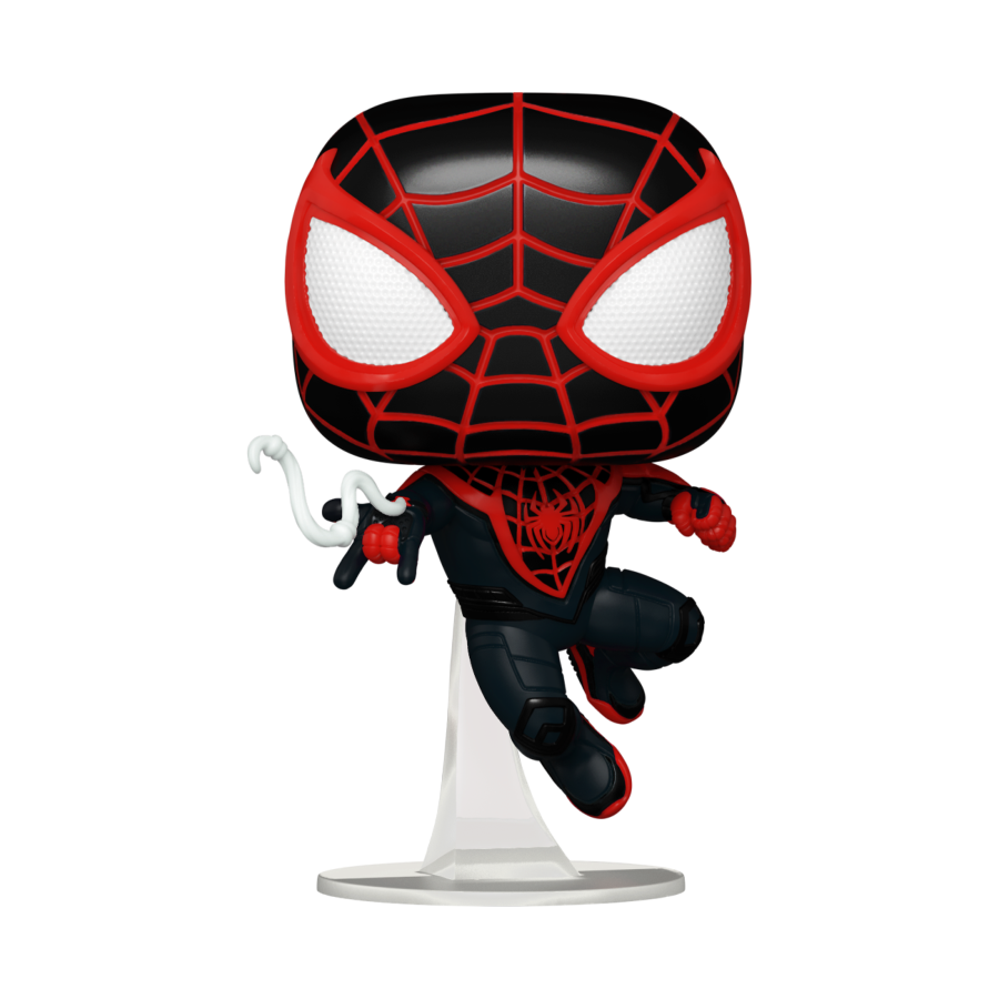 Pop Weasel Image of Spiderman 2 (VG'23) - Miles Morales Upgraded Suit Pop! Vinyl - Funko - Pop Vinyl - Image - Pop Weasel