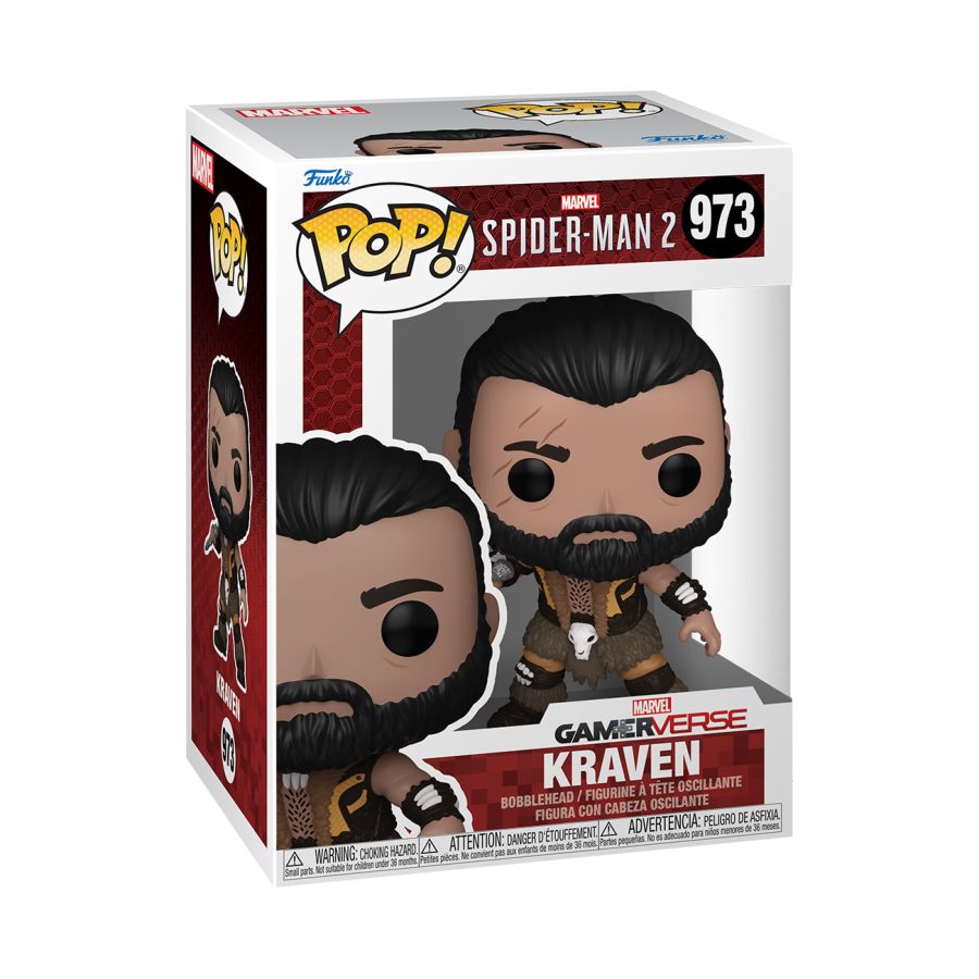 Pop Weasel - Image 2 of Spiderman 2 (VG'23) - Kraven Pop! Vinyl - Funko - Pop Vinyl - Image - Pop Weasel