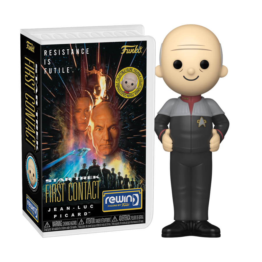 Star Trek: First Contact - Captain Jean-Luc Rewind Figure - Funko - Pop Vinyl - Image - Pop Weasel