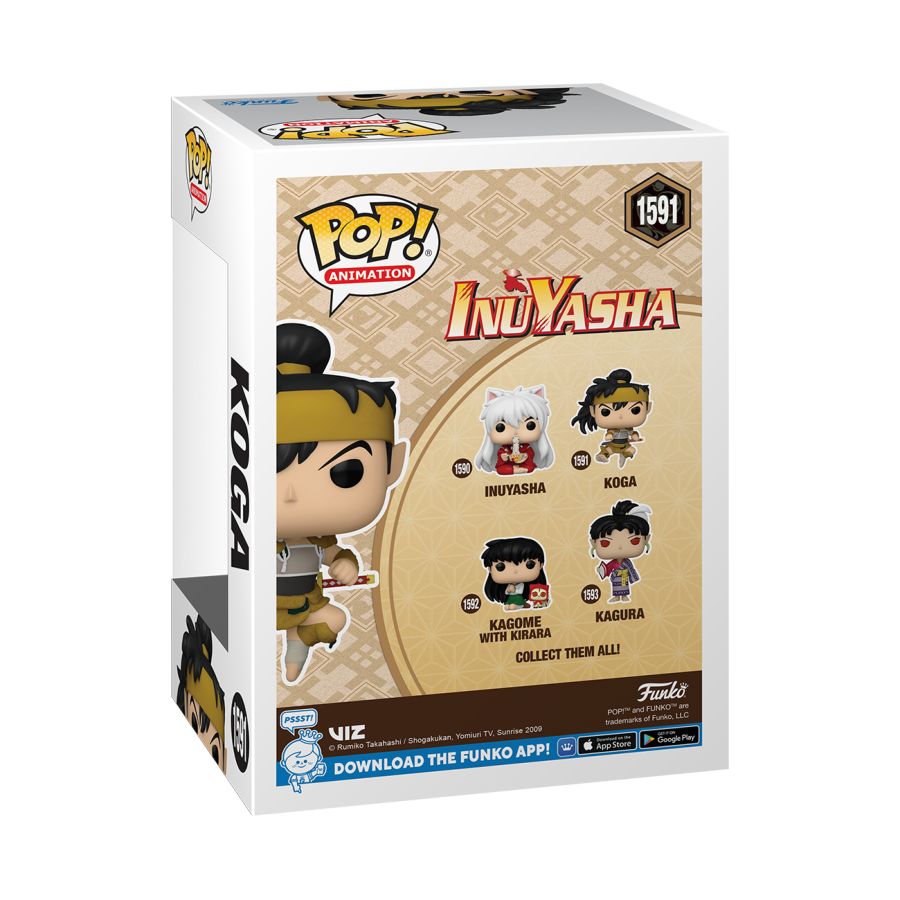 Pop Weasel - Image 3 of Inuyasha - Koga Pop! Vinyl - Funko - Pop Vinyl - Image - Pop Weasel