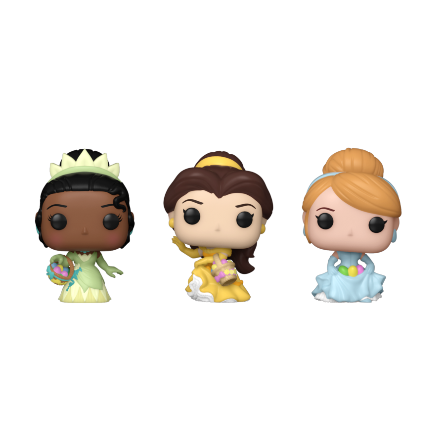 Pop Weasel Image of Disney - Cinderella, Belle, Tiana Carrot Pocket Pop! 3-Pack - Funko - Pop Vinyl - Image - Pop Weasel