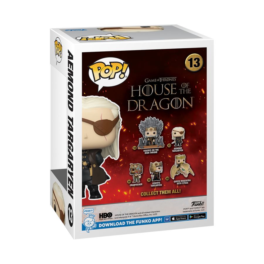 Pop Weasel - Image 3 of House of the Dragon - Aemond Targaryen Pop! Vinyl - Funko - Pop Vinyl - Image - Pop Weasel