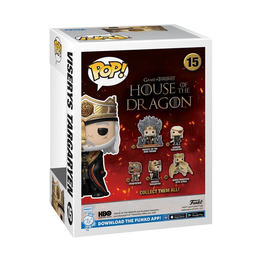 Pop Weasel - Image 3 of House of the Dragon - Viserys Targaryen (Masked) Pop! Vinyl - Funko - Pop Vinyl - Image - Pop Weasel