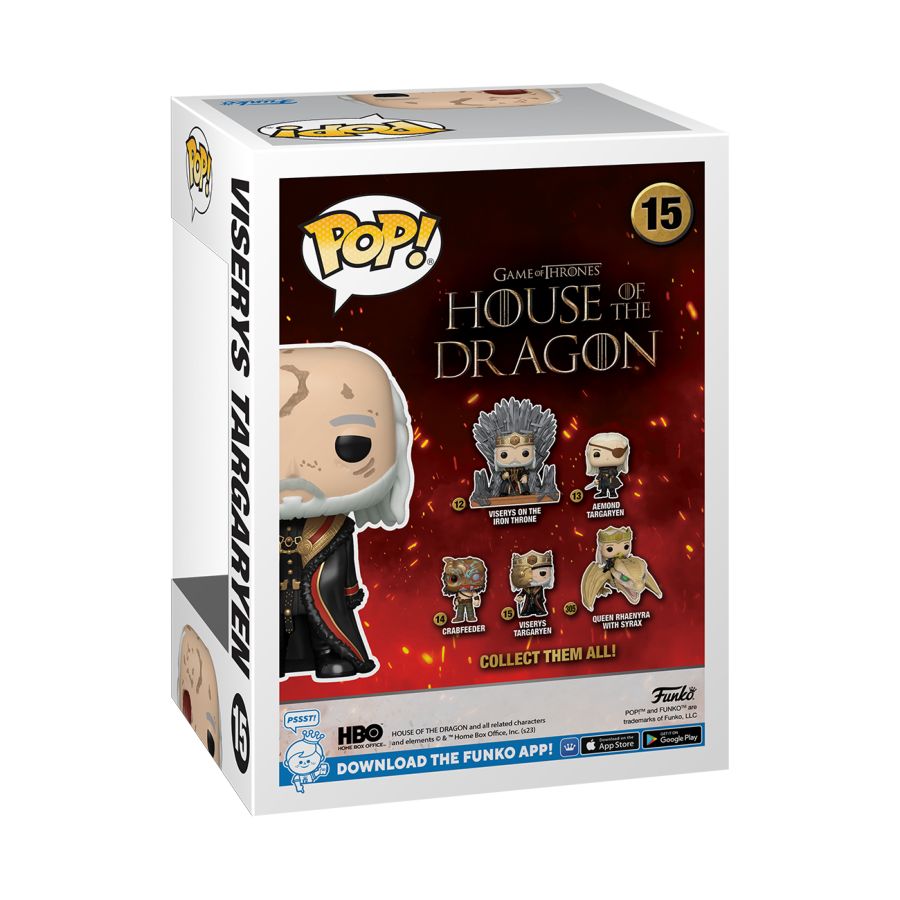 Pop Weasel - Image 7 of House of the Dragon - Viserys Targaryen (Masked) Pop! Vinyl - Funko - Pop Vinyl - Image - Pop Weasel